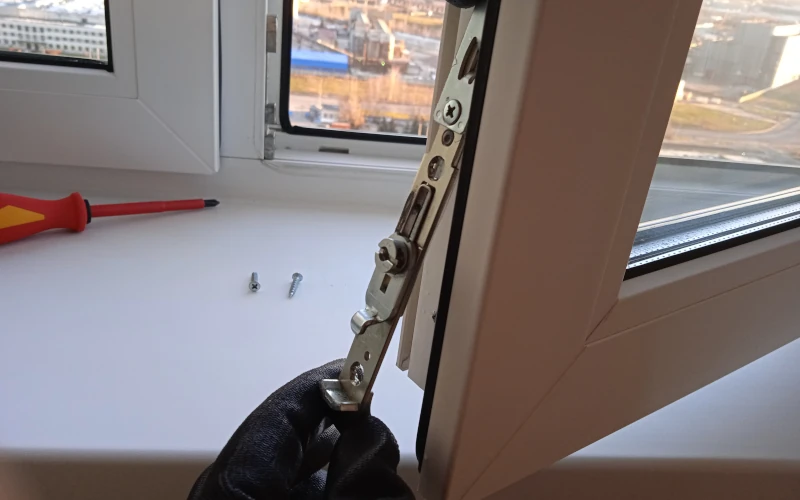 replacement of window fittings